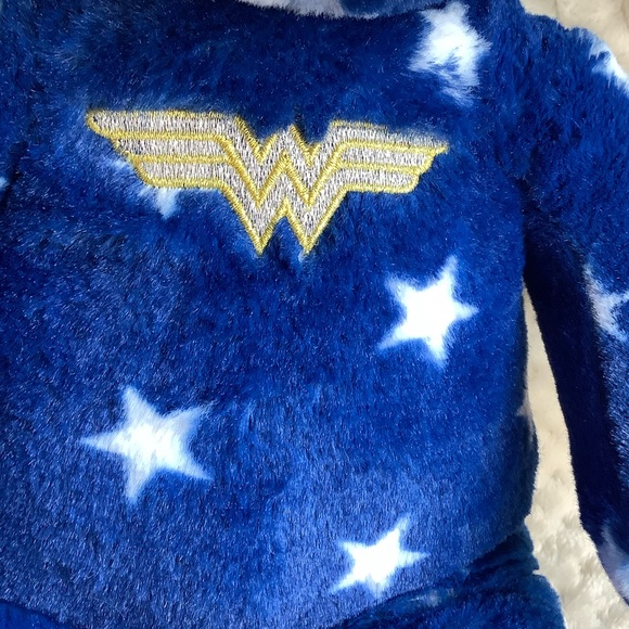 Build-A-Bear Workshop Wonder Woman Cat Stuffed Animal Plush - Blue - Picture 4 of 8